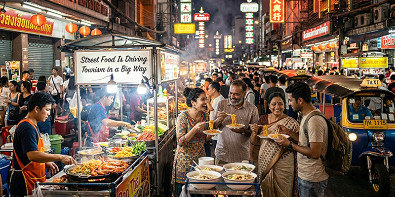 Street Food Is Driving Tourism in a Big Way